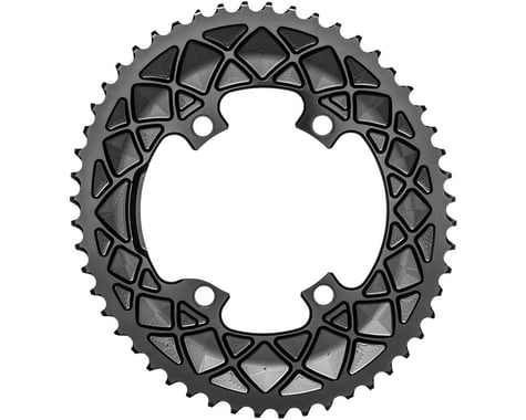 Absolute Black Premium Dura-Ace/Ultegra 9100/8000 Oval Chainrings (Black) (2 x 11 Speed) (Outer) (52T)